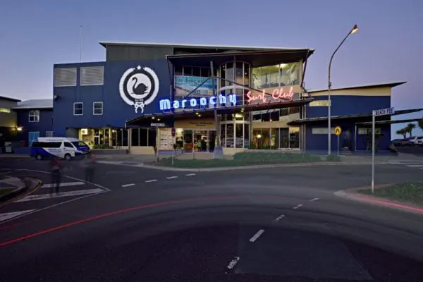 Maroochy Surf Club Facade Twilight (1)